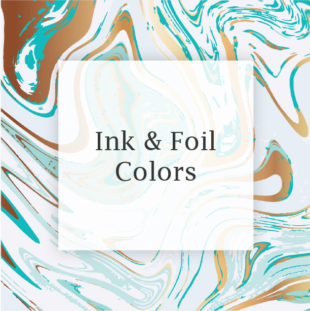 Ink & Foil Colors