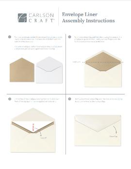 Envelope Liner Assembly Guide