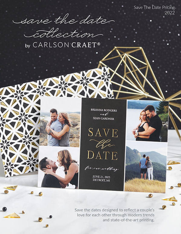 2022 Save the Date Collection Pricing