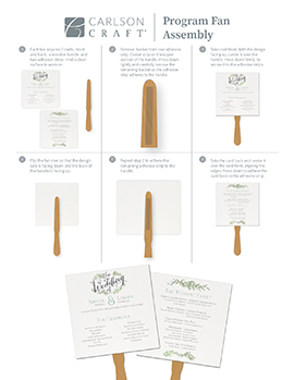 Program Fan Assembly Guide – Adhesive Strip