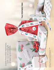 Holiday Gift Wrap 8.5″x11″ Poster Unbranded