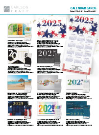 2025 Calendar Card Flyer