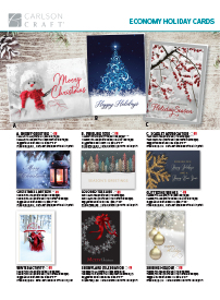 2024 Economy Holiday Cards Sales Flyer