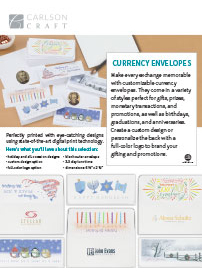 2024 Currency Envelopes Flyer Infosheet