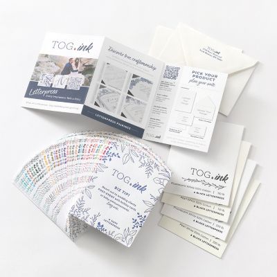 2025 Letterpress Sample and Sell Kit